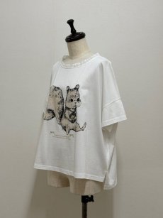 画像11: 【7月下旬〜8月中旬】おいのりリス変形Tシャツ（M）4185110 (11)