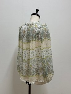 画像7: 【11月中旬〜11月下旬】ribbon border blouse（M）4175310 (7)