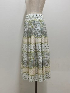 画像4: 【11月中旬〜11月下旬】ribbon border skirt（M）4165170 (4)