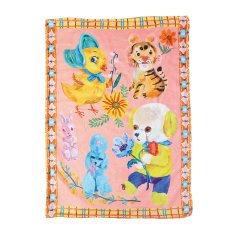 画像1: Nathalie Lete Double layer Blanket Chick　NL095 (1)