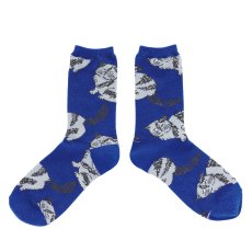 画像1: 松尾ミユキ　Cat Wool blend socks Mike　MM731 (1)