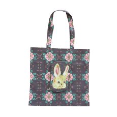 画像1: Nathalie Lete Face bag Rabbit　NL605 (1)