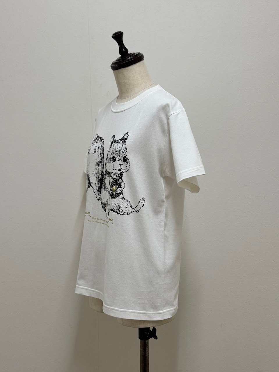 yukiemon（ユキエモン）おいのりリスプレーンTシャツ（3L）4685140-1 陽氣屋オンラインショップ