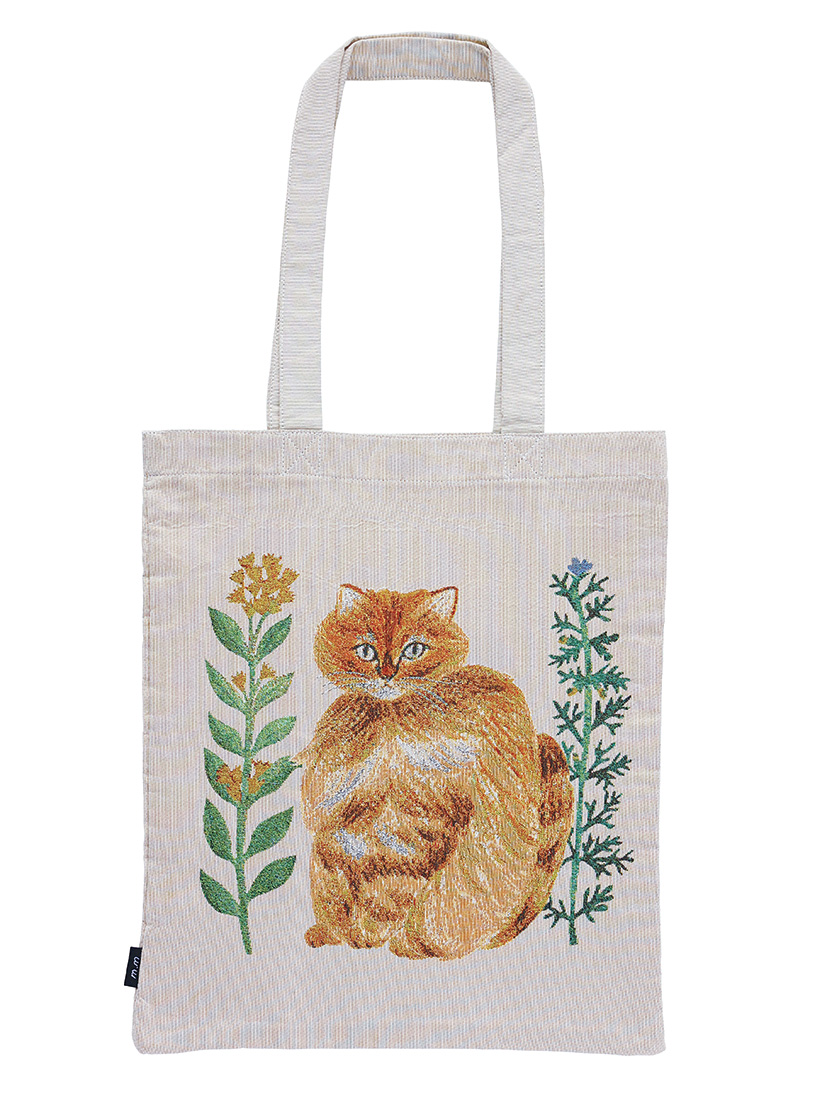 松尾ミユキ Rectangle tote bag Bushy MM615